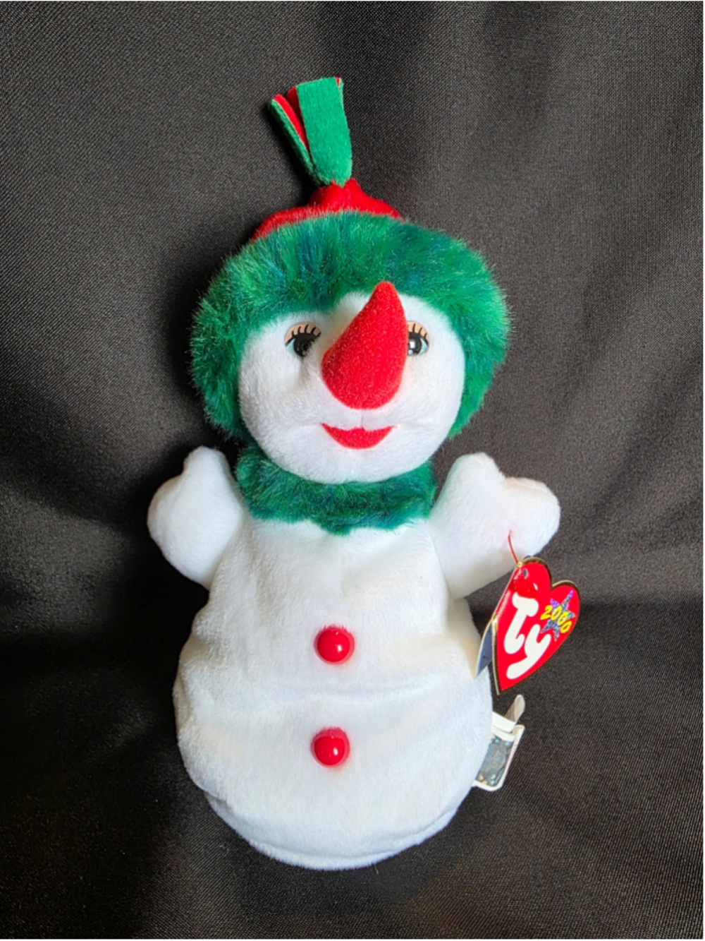 TY Beanie Baby Snowgirl Vintage